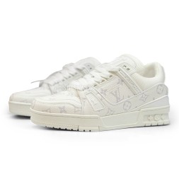 Louis Vuitton Trainer White Monogram