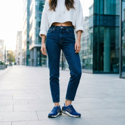 Premiata 483 Textile/Suede Blue