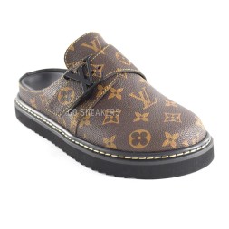 Louis Vuitton Slipper Leather Brown