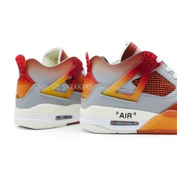 Nike Air Jordan 4 Grey/Orange