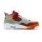 Nike Air Jordan 4 Grey/Orange