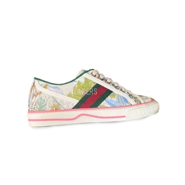 Женские кеды Gucci Tennis 1977 Floral