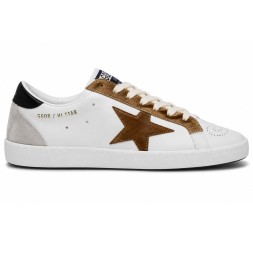 Golden Goose Ball Star White/Brown Suede Star