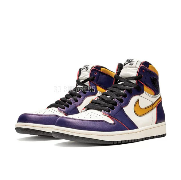 Мужские кроссовки Nike Jordan 1 Retro High OG Defiant SB LA to Chicago