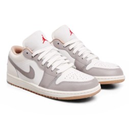 Nike Air Jordan 1 Low Red College Grey