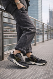 Premiata 483 Textile/Suede Grey/Black