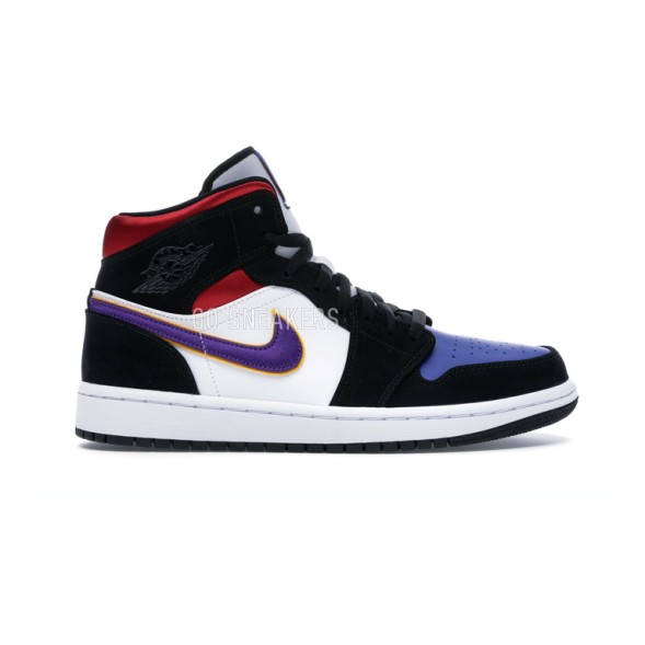 Унисекс кроссовки Nike Air Jordan 1 Mid Lakers Top 3