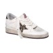 Женские кеды Golden Goose Ball Star VCE with Leopard Print Pony Skin Star and Heel Tab