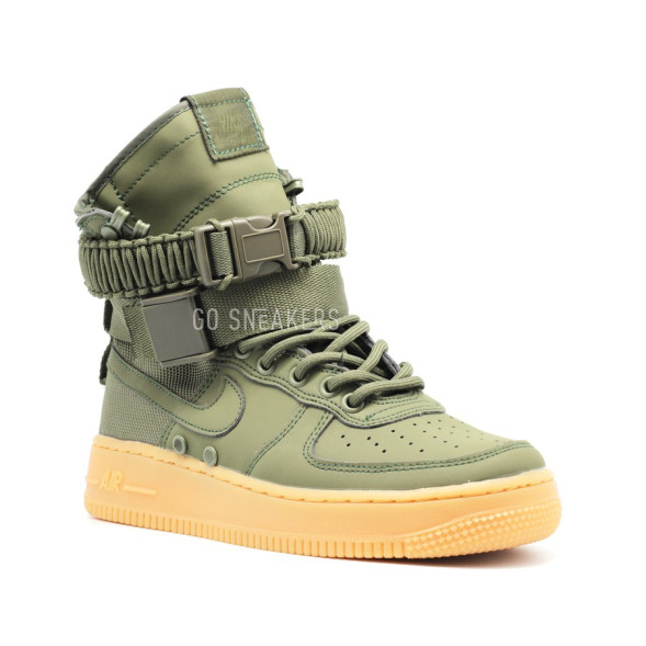 Женские кроссовки Nike SF AF1 Special Field Air Force 1 Women Olive