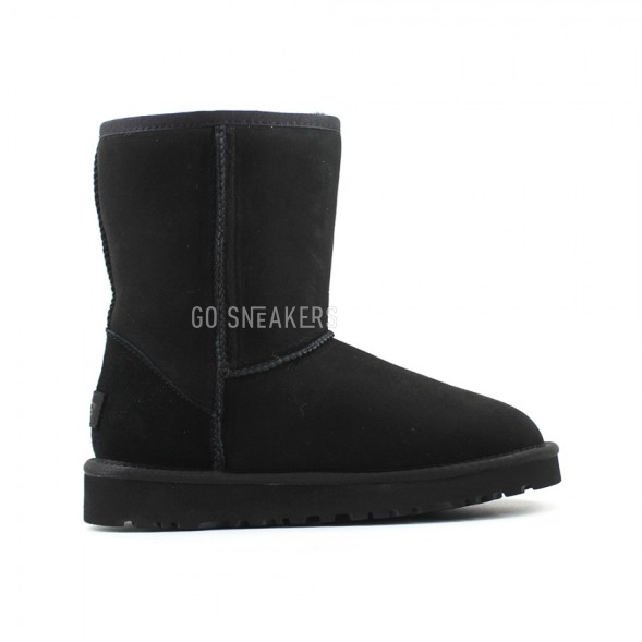 Женские непромокаемые короткие угги Classic Short Black II
