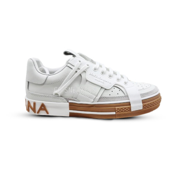 Унисекс кроссовки Dolce &amp;amp; Gabbana White Brown