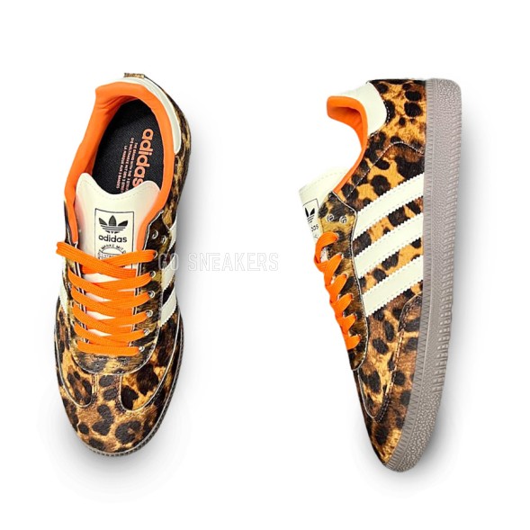 Женские кеды Adidas Samba Leopard