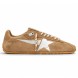 Женские кеды Golden Goose Marathon Speed with Tobacco Suede Upper and Silver Star