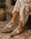 Женские кеды Golden Goose Marathon Speed with Tobacco Suede Upper and Silver Star