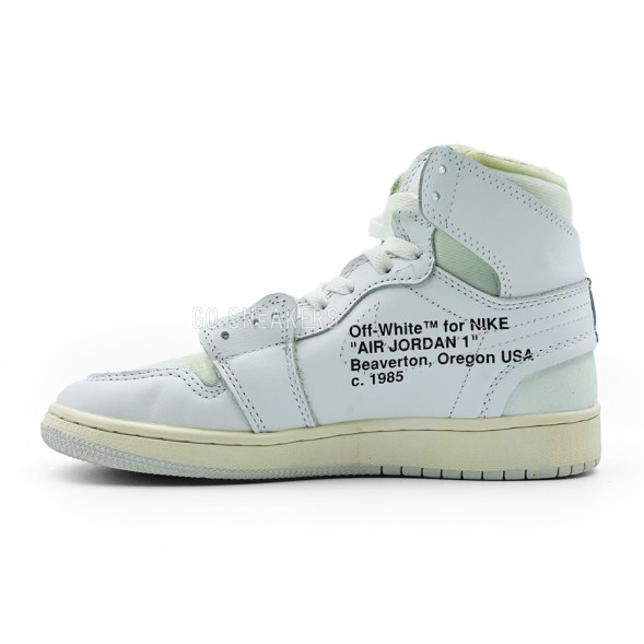 Унисекс кроссовки Nike Air Jordan 1 Mid Off Unisex White