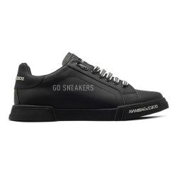 Мужские кеды Dolce & Gabbana Portofino Leather Black