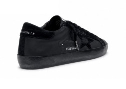 Golden Goose Super Star Mens in Black