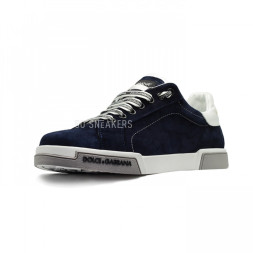 Мужские кеды Dolce & Gabbana Portofino Navy/White