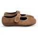 Женские балетки The Row Ballet Suede Brown