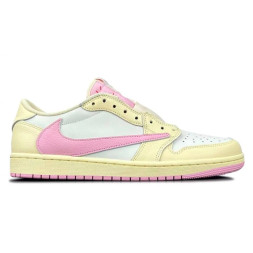Travis Scott x Nike Air Jordan 1 OG Muslin Shy Pink