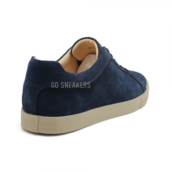 Мужские кроссовки Loro Piana Freetime Walk Sneakers Navy Suede