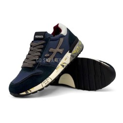 Premiata 483 Suede Navy/Black