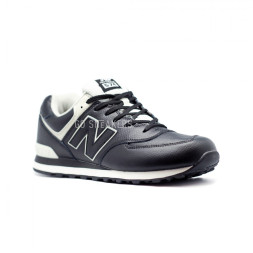 New Balance 574 XXL Leather Black