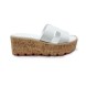 Женские шлепки Hermes Flip-flops Wood White