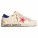 Мужские кеды Golden Goose Superstar Suede Star and Metallic Leather Heel Tab
