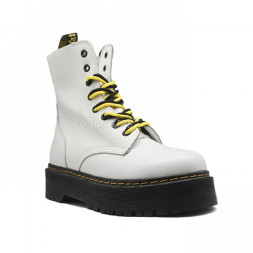 Женские ботинки Dr. Martens White
