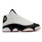 Nike Air Jordan 13 Retro TD Playoff Leather White/Black