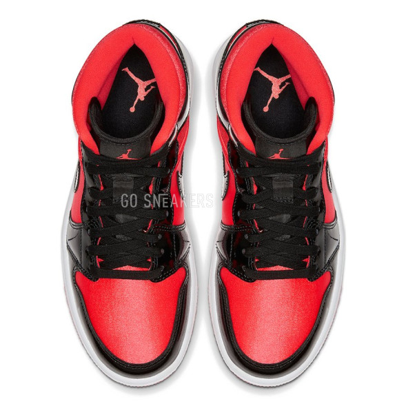 Унисекс кроссовки Nike Air Jordan 1 Mid Hot Punch Black