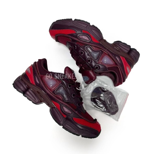 Мужские кроссовки Adidas Raf Simon&amp;#039;s Ozweego Bunny Burgundy
