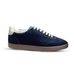 Brunello Cucinelli Suede Sneakers Navy
