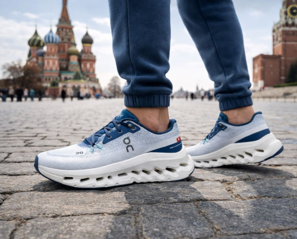 Женские кроссовки On Cloudtilt White/Blue