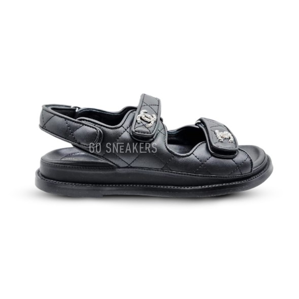 Женские босоножки Chanel Sandals Leaher Black