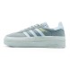 Унисекс кроссовки Adidas Gazelle Suede Platform Grey