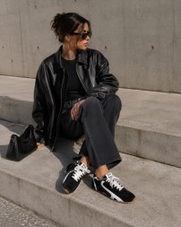 New Balance x Miu Miu Suede Black/White